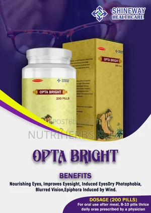 Shineway Opta Bright: Cures Poor Eyesight, Glucoma