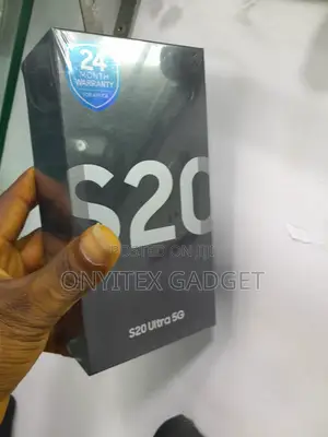 New Samsung Galaxy S20 Ultra 5G 256 GB Black