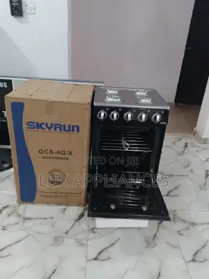 Skyrun 4 Burner Standing Gas Cooker With Oven Grill Oven