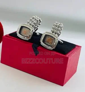 Original CARTIER SILVER CUFFLINKS Is Available in Store Now
