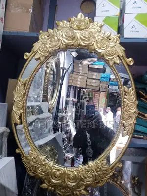 Executive Gold Mirror