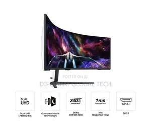 Samsung 57" Odyssey Neo G9 Dual Uhd Curved Gaming Monitor