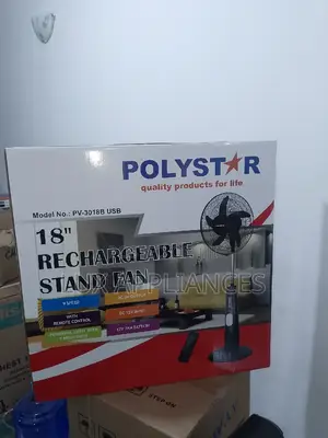 Best Rechargeable Quality Polystar Standing Fan
