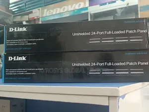 D-Link Unshielded 24port Full Loaded Patch Panel