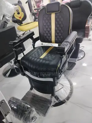 Executive Barber Chair Black