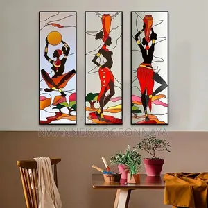Abstract Africa Women Canvas Printings
