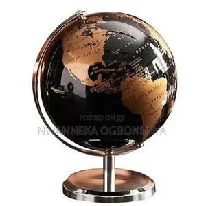 European Style Global Map Wall Decoration