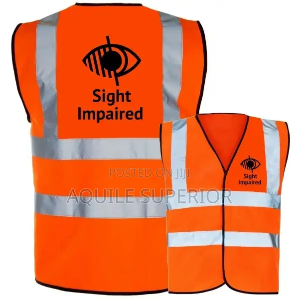 Printed Reflective Safety Vest