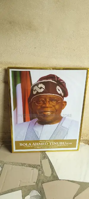 Official Portrait of Mr. President Bola Ahmed Tinubu GCFR