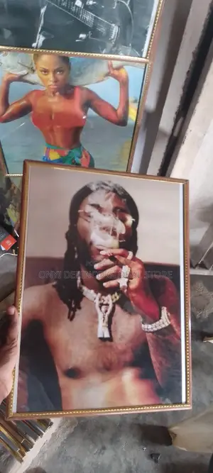 Wall Portrait Of Fela Kuti
