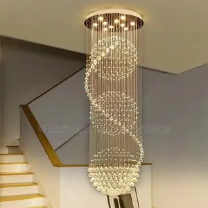 Rain Drop 7ft By 600mm Dropping Crystal Chandelier Light