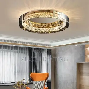 Modern LED Flush Ceiling Chandelier Light