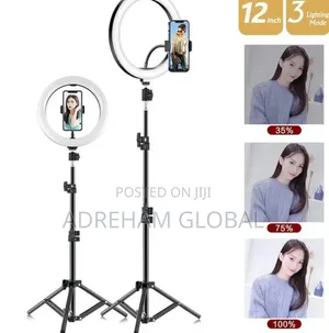 LED 12inches Selfie Ringlamp Photographic Lightin USB Remote