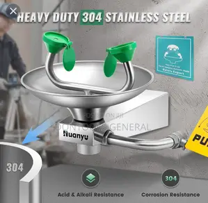 Wall Mounted Emergency Eyewash Station 304 Stainless Steel