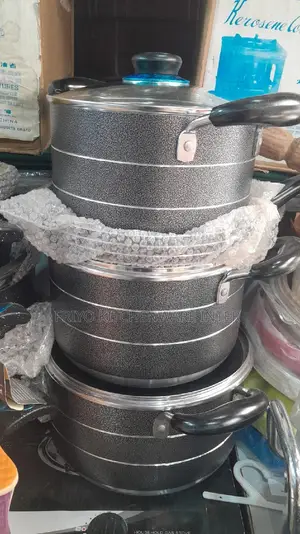 3 Pot With Frying Pan