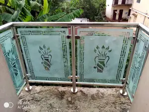 Fruits Design on Glass