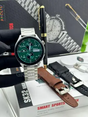 SK32 MAX Smartwatch Comes With 3 Straps 1 Pen 