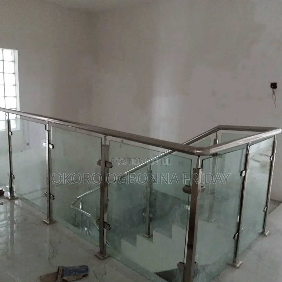 Cleared Glass and Railing