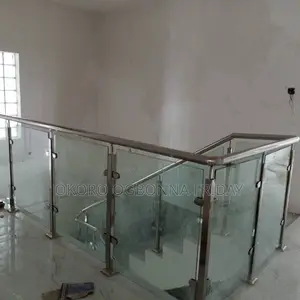 Cleared Glass and Railing