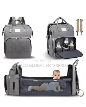 Baby Bag and Convertible Bed