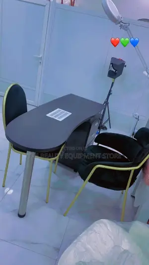 Manicure Table Set 2 Chair 1 Table