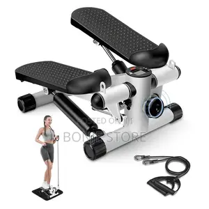 Mini Stepper Machine With Resistance Rope -Home Fitness, Gym