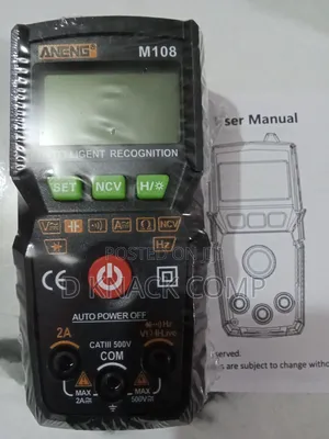 Smart Digital Multimeter Auto Range 4000 Counts NCV Light