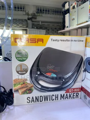 Qasa Sandwich Maker Qt-1000 750w*