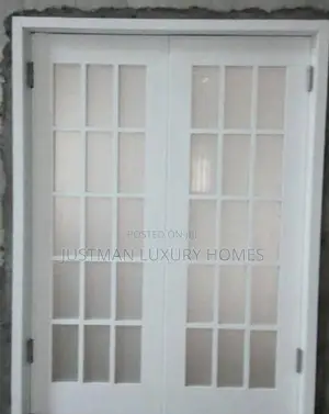 5ft Wooden Glass Door(French Door)