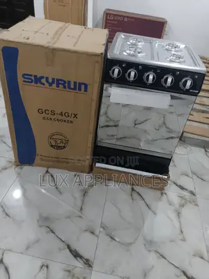 Stylish 4 Gas Burner With Oven