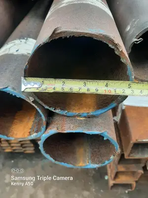5"X3mm Mile Steel Round Pipe Available at Discount Price