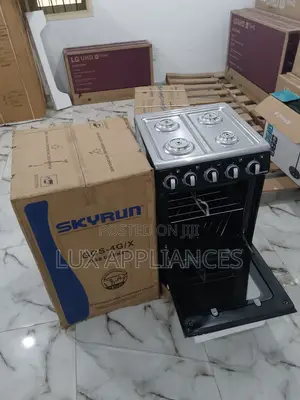 New 4 Gas Burner With Oven