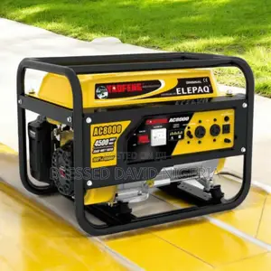 Elepaq AC8000, 4.3kva Manual Generator With Timer Switch