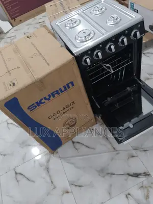 Skyrun 4 Burner Standing Gas Cooker With Oven