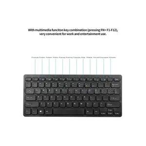 Mini 2.4ghz Wireless Keyboard Mouse