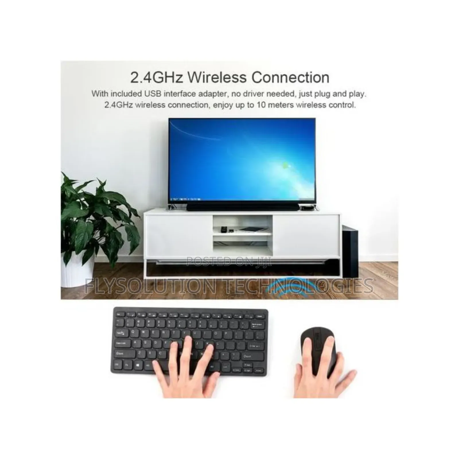 Mini 2.4ghz Wireless Keyboard Mouse