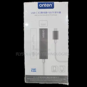 Onten Otn-9597 Usb-C to 3 Ports Hub With Card Reader