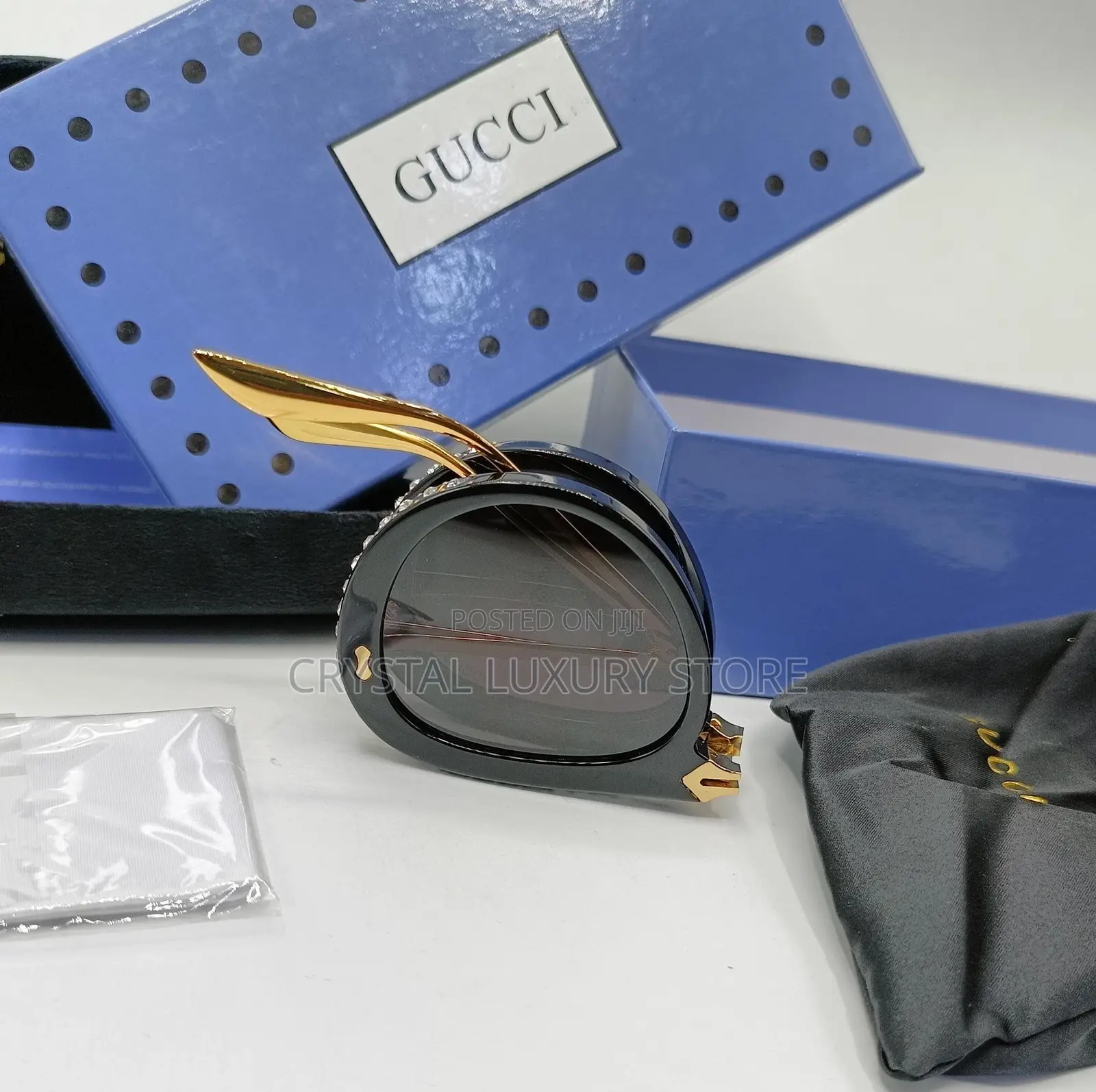 Gucci Foldable Quality Luxury Sunglasses