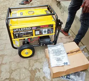 Original 4.5kva Elepaq Constant Keystart Petrol Generator