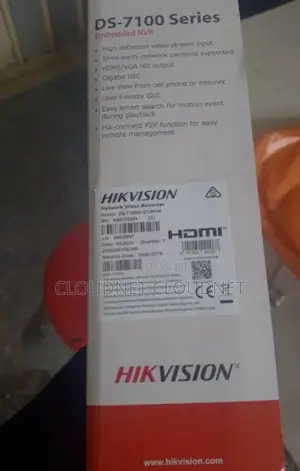 Hikvision 8 Channel NVR Poe