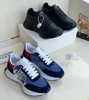 Original Alexander McQueen Men Luxury Sneakers