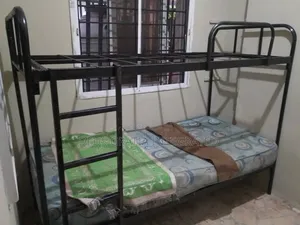 Double Bunk Bed Black