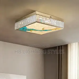 Enamels Color Chinese Ceiling Lamp