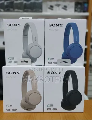 Sony Wh-ch520 Wireless Headphones Bluetooth On-ear Headset