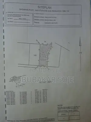Land for School in Institution and Research District