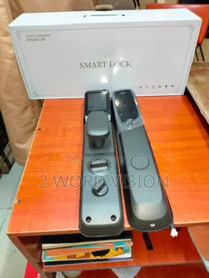 Smart Fingerprint Card Camera Door Lock Tuya App Passcode