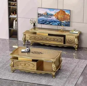 High Quality Luxury Tv Stand and Center Table