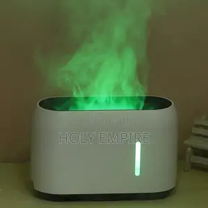 200ml White Flame Essential Oil Aromatherapy Humidifier LED