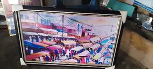 Wall Art With Frame(Lovelycolor Abstract Artwork)