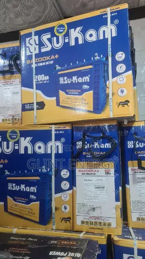 200ah 12V Su-Kam Indian Tubular Battery